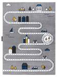 Tapis Petit Street Rue Gris 160 x 220 cm