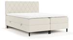 Boxspringbett Gwen Beige - 180 x 110 x 208 cm - H3