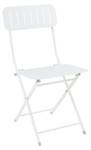 Lot de 2 chaises pliantes Sande Blanc