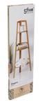 Eckregal für Badezimmer, Bambus Braun - Bambus - 5 x 104 x 33 cm