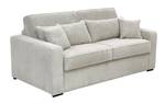 Schlafsofa MONDOVI Beige - Textil - 96 x 90 x 214 cm