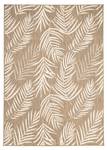 In- & Outdoor Teppich Malta Leaves Beige - 200 x 290 cm