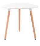 Table console Abenra Blanc - 80 x 80 cm