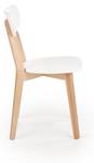 Chaise Buggi Blanc - Bois massif - 45 x 81 x 50 cm