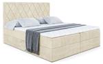 Boxspringbett LEPARO Beige - Breite: 180 cm - H3