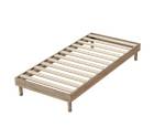 Matelas+sommier Confort 90x190 Marron