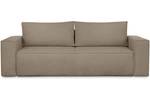 NAPI II Sofa 3 Sitzer Beige - Breite: 244 cm