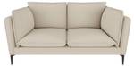 Sofa KESTREL Beige - Textil - 89 x 85 x 185 cm