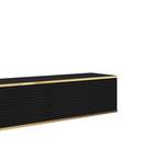 Tv lowboard ORO MDF RTV135 2D Schwarz