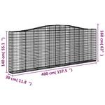 Panier de gabion 3017642-27 (lot de 6) 400 x 160 cm