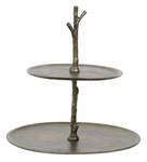 Etagere TRESA Braun - Metall - 28 x 31 x 31 cm