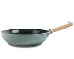 Wok-Pfanne Mayflower Blau - Holzwerkstoff - Holz teilmassiv - 2 x 2 x 28 cm