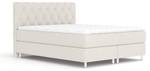 Boxspringbett Otus Beige - Breite: 140 cm