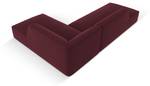 modulares Ecksofa RUBY 4 Sitzplätze Bordeaux