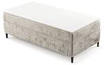 Boxspringbett Currey Beige - Breite: 90 cm - H2