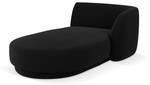 Chaiselongue MILEY Schwarz