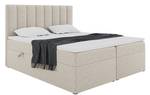 Boxspringbett Erling Beige - Breite: 140 cm - H3