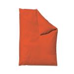 Bettbezug Knitted Jersey Orange - 135 x 6 x 200 cm