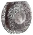 Bodenvase Edelglanz II Silber - Stein - 55 x 50 x 16 cm