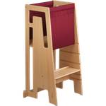 Entdeckertuch Bordeaux Rot - Naturfaser - 25 x 1 x 35 cm