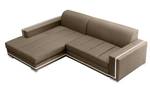 Ecksofa MARTI Beige - Ecke davorstehend links