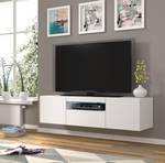 Meuble tv AURA RTV150 3D Blanc brillant - Blanc