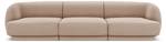 Sofa MILEY 3 Sitzplätze Beige