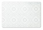 Platzset "Graphic", Kunststoff Weiß - Kunststoff - 30 x 1 x 45 cm