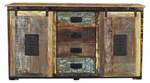 Sideboard JUPITER Braun - Massivholz - 150 x 81 x 38 cm