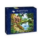 Puzzle Cottage by the Lake 1000 Teile Papier - 27 x 6 x 40 cm