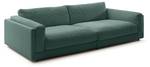 Big Sofa RAINA Smaragdgrün - Breite: 254 cm - Textil