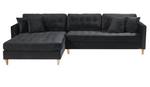 Chaiselongsofa Marino Deluxe Schwarz