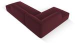 modulares Ecksofa RUBY 4 Sitzplätze Bordeaux