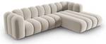 modulares Ecksofa LUPINE 4 Sitzplätze Beige