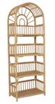 Standregal IRISOU Beige - Rattan - 35 x 180 x 65 cm