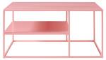 Table basse Solund Rose foncé - 90 x 45 x 60 cm