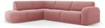 Ecksofa ERIN 4 Sitzplätze Pink