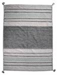 Tapis kilim80x150 TIVE Gris Gris - 80 x 150 cm