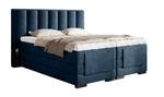 Boxspringbett SAFINA Nachtblau - Breite: 178 cm