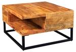 Couchtisch GIANT Braun - Massivholz - Holzart/Dekor - 60 x 35 x 60 cm