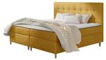 Boxspringbett Avanti Gelb - Breite: 162 cm