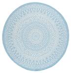 In- & Outdoor Teppich R Summer Azteca Hellblau - 180 x 180 cm