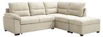 Schlafsofa TOLMINA Beige - Textil - 208 x 95 x 240 cm