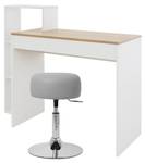 Schreibtisch mit Sitzhocker 110x72x40 cm Grau