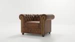 Sessel Ingrid, Chesterfield Braun