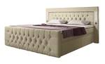 Boxspringbett Charme Beige - Breite: 140 cm - H4