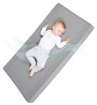 Matelas de lit bébé 70x140 PREMIUMMESH Gris - Textile - 70 x 9 x 140 cm