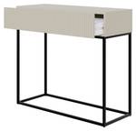 Table console debout VELDIO Noir - Taupe