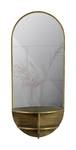 Wandspiegel Look a Like Gold - Glas - Metall - 36 x 83 x 20 cm