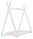 Lit de Tipi Onejda pour Enfant Blanc - 140 x 140 x 70 cm